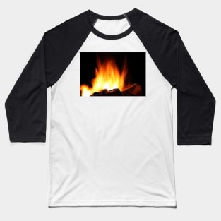 Braai Fire Baseball T-Shirt